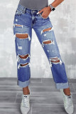 Ripped Distressed Jeans