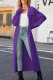 Plain Turn Down Collar Open Knit Sweater Cardigan