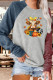 Autumn Western Fall Vibes Print Plus Size Top