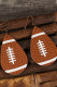 Baseball Leather Earrings