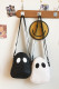 Ghost Colorblock PU Leather Bag