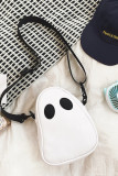 Ghost Colorblock PU Leather Bag