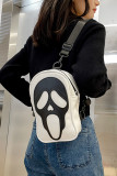 Ghost Scream Crossbody Chest Bag