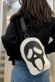 Ghost Scream Crossbody Chest Bag