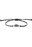 Baseball Metal Pendant Cord Bracelet MOQ 5pcs