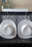 Jazz Hat Earrings