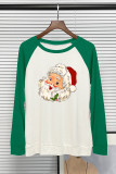 Vintage Santa Long Sleeves Top