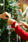 Clear Ice Decoration MOQ 3pcs