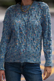 Colorful Dots Cable Knit Sweater