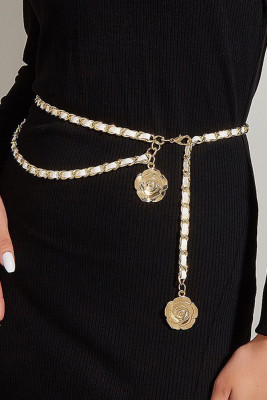 Alloy Flower Waist Chain MOQ 3pcs