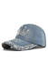 Rhinestone Crown Denim Baseball Cap