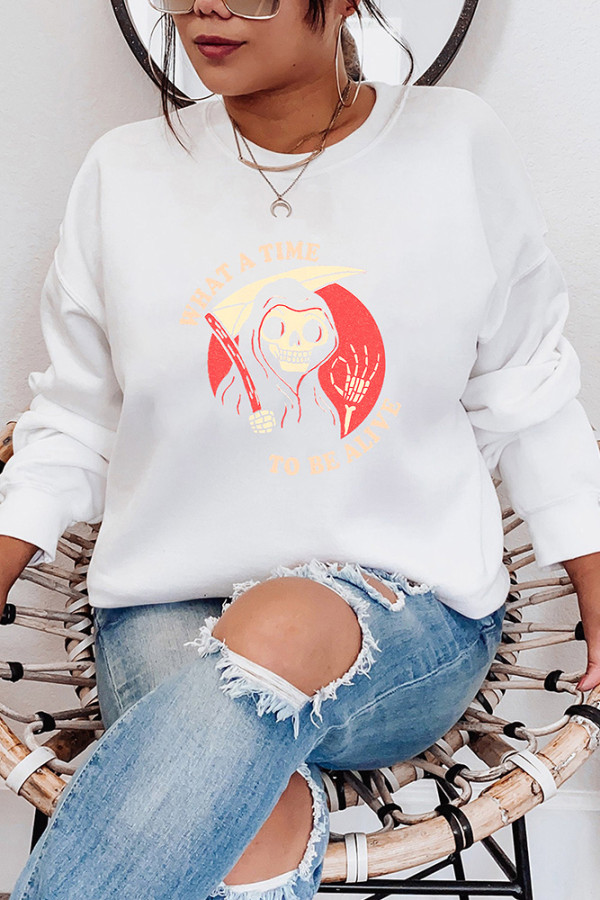 What A Time To Be Alive Long Sleeve Sweatshirts
