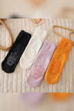 Hallowe Pumpkin Bat Fleece Socks