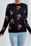 Skull Halloween Knitting Pullover Sweater