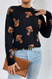Skull Halloween Knitting Pullover Sweater