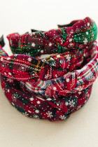 Christmas Pattern Hair Band MOQ 5pcs