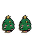Christmas Pattern Earrings MOQ 5pcs