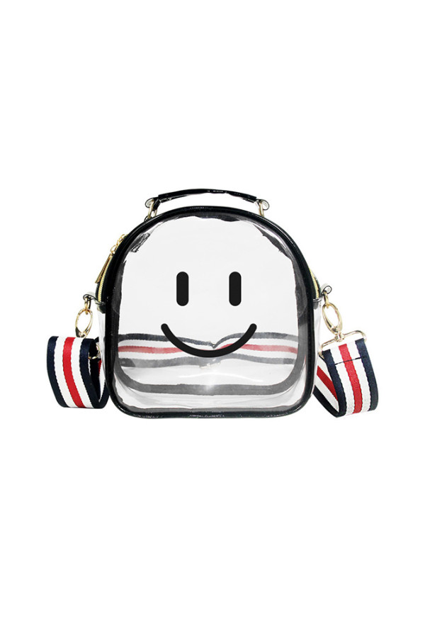 Zipper Clear Crossbody Bag MOQ 3pcs