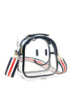 Zipper Clear Crossbody Bag MOQ 3pcs