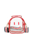 Zipper Clear Crossbody Bag MOQ 3pcs