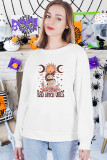 Halloween Witch Long Sleeve Sweatshirts Women Boutique Wholesale