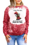 Animal Jokes Bleached Print Plus Size Top
