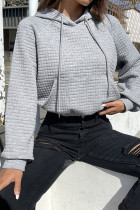 Hooded Kangaroo Pockets Sweatshirt