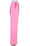 High Waist Slim Fit Corduroy Pants