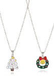 Christmas Pattern Necklace MOQ 5pcs Boutique Wholesale