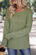 Green Button Long Sleeves Henley Top