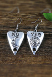Heart Shape Moon and Sun Earrings