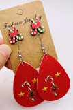 Christmas Designs Leather Earrings