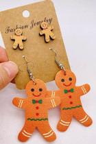 Christmas Designs Leather Earrings