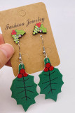 Christmas Designs Leather Earrings