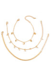 Alloy Ankle Bracelet Set MOQ 5pcs