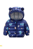 Cartoon Hooded Quilted Kids Coat