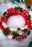 Christmas Pendant Beads Bracelet Set MOQ 5pcs