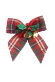 Christmas Ribbon Bow With Bell MOQ5pcs