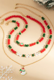 Christmas Pendant Chocker Necklace Set MOQ 5pcs