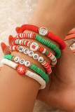 Christmas Pendant Beads Bracelet Set MOQ 5pcs