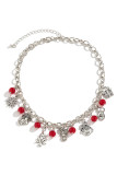 Christmas Pendant Bracelet And Necklace MOQ 5pcs