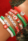 Christmas Pendant Beads Bracelet Set MOQ 5pcs