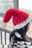 Cable Knitting Christmas Hat