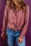 Pirouette Chest Pockets Loose Fit Shirt