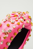 Rhinestone And Baseball Pendant Headband MOQ 3pcs