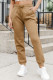 Flaxen Casual Drawstring Pocketed Sweatpants