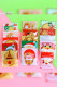 Christmas Pattern Clear Food Package Bag MOQ 5pcs