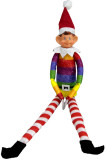 Christmas Sitting Elf Home Decor