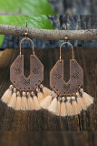 Bohemian Metal With Tassels Earrings MOQ 5pcs