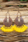 Bohemian Metal With Tassels Earrings MOQ 5pcs